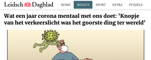 Wat een jaar Corona mentaal met je doet