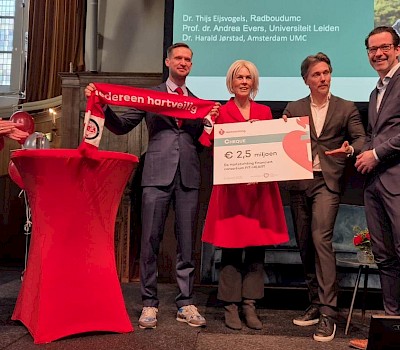 FIT-HEART consortium receives grant at Hartstichting Dekkermiddag